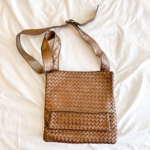Cochni Italy Bronze Crossbody Bag